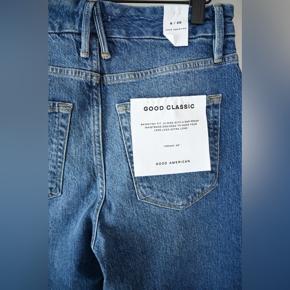Good American “Good Classic” Jeans New With Tags - Picture 5 of 6